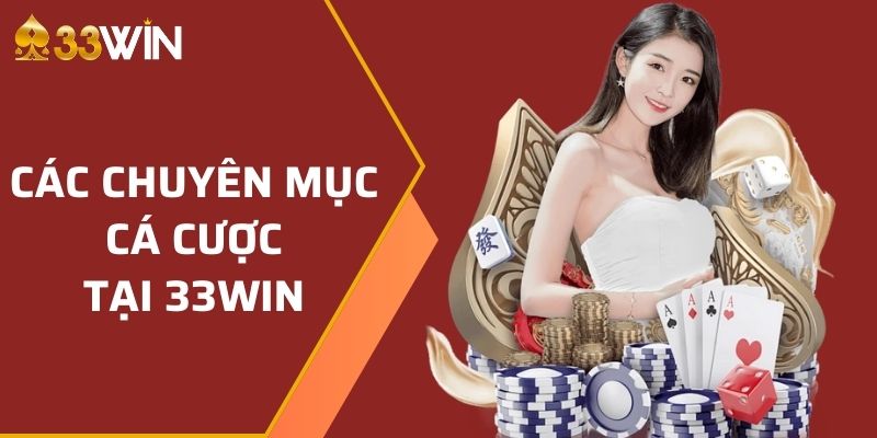Các thể loại cá cược mà nhà cái đang sở hữu hiện tại